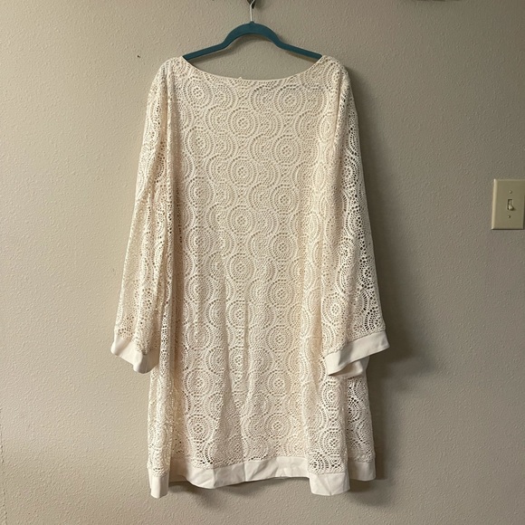 Emma & Michelle - cream crochet dress - Picture 5 of 7